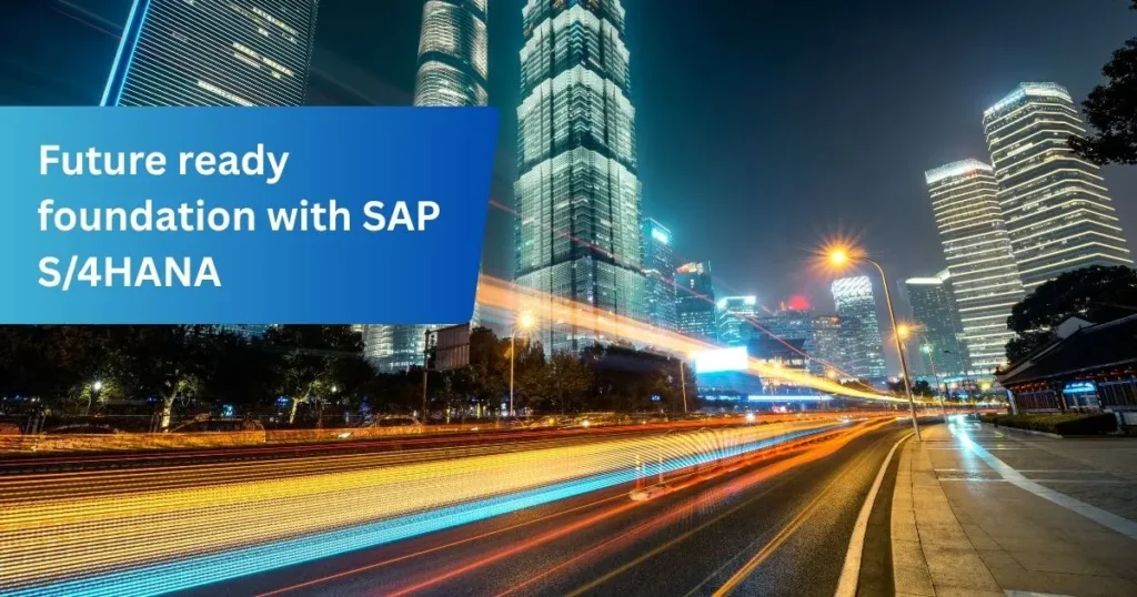 Future ready foundation with SAP S/4HANA transformation with Hubluxe Consulting Group